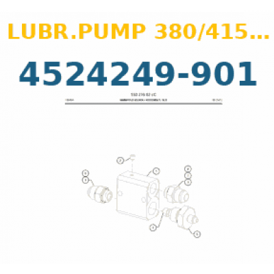 Насос масляный 452.4249-901 дробилки Sandvik